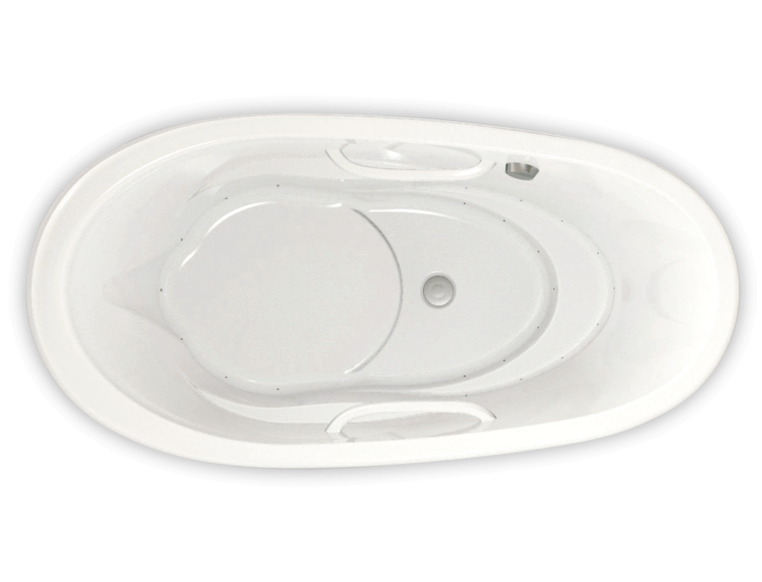 Essencia Oval 7236 air jet bathtub for your modern bathroom