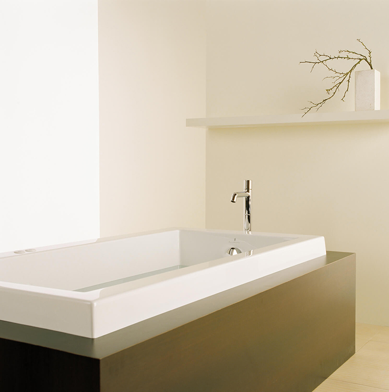 Bainultra Origami® 6032 Original Series alcove drop-in air jet bathtub for your modern bathroom