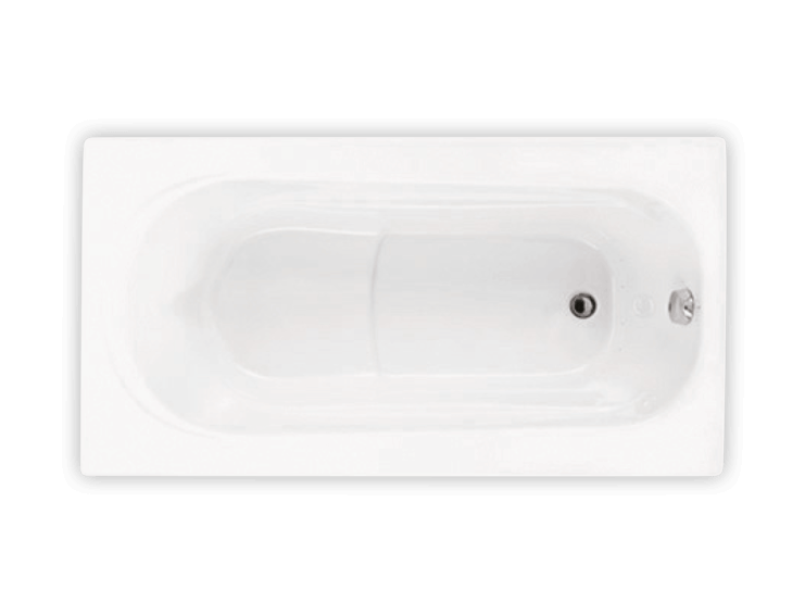  Bainultra Amma® 6032 alcove drop-in air jet bathtub for your master bathroom
