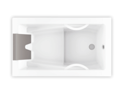 Bainultra Inua® collection drop-in air jet bathtub for your master bathroom